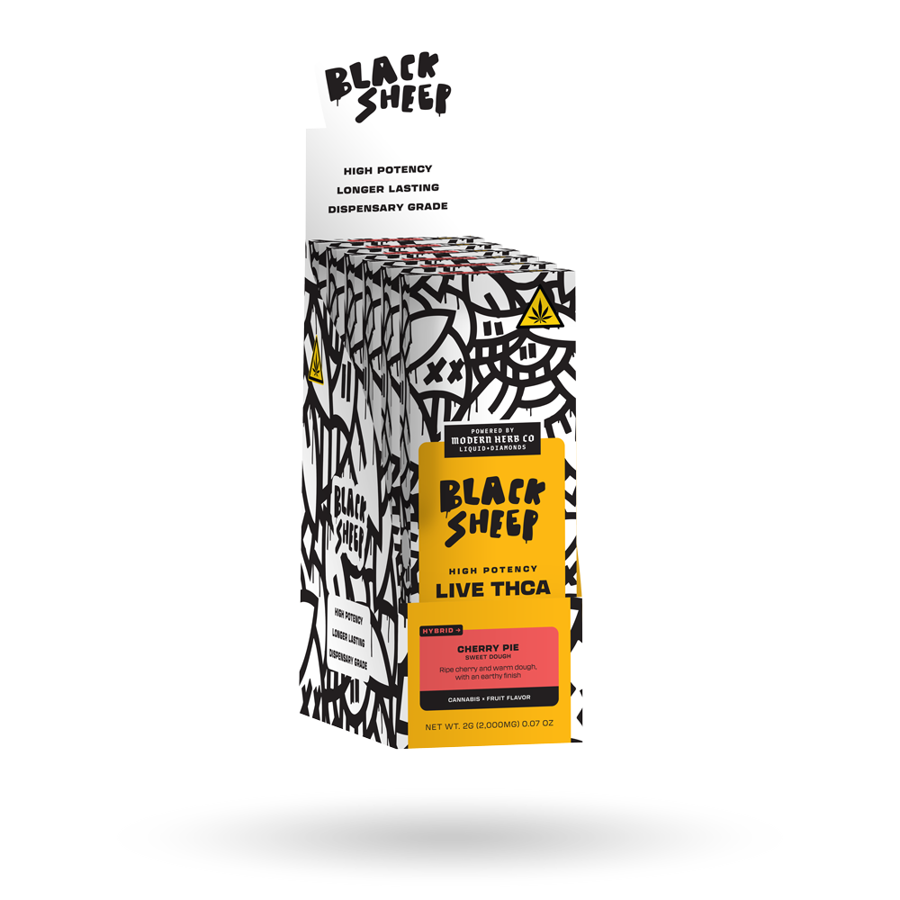 Liquid Diamonds Disposable: Cherry Pie (Hybrid) 2g - 6 pack