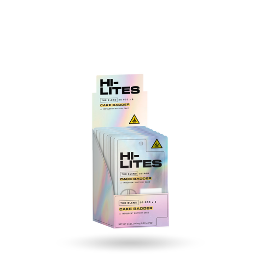 THC Blend Pod Refill: Cake Badder 2g - 6 Pack