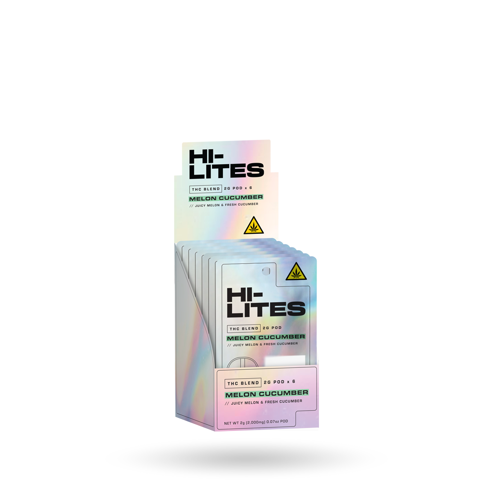 THC Blend Pod Refill: Melon Cucumber 2g - 6 Pack