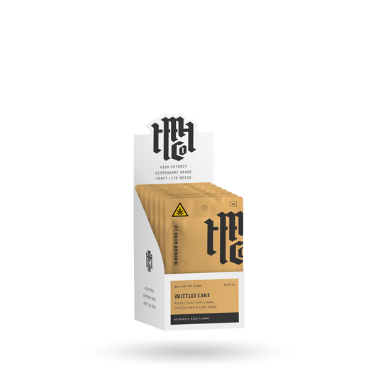 Live THC Pod Refill: Zkittlez Cake (Hybrid), 1g - 6pk