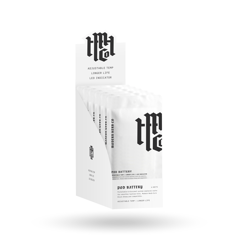 1ct Pod Battery - MHC - 6ct Display Pack