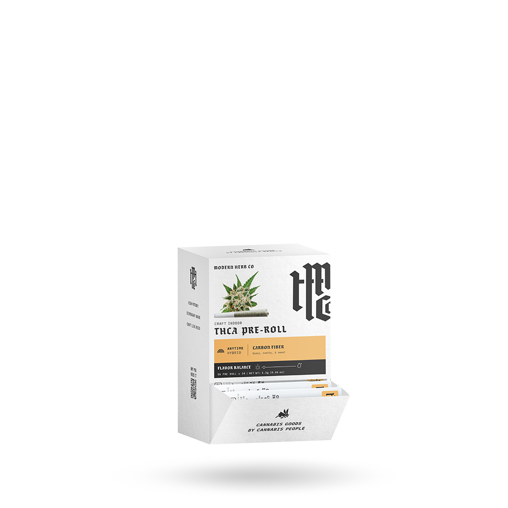 THCa Pre Roll, Carbon Fiber, Hybrid, 1g - 24 ct
