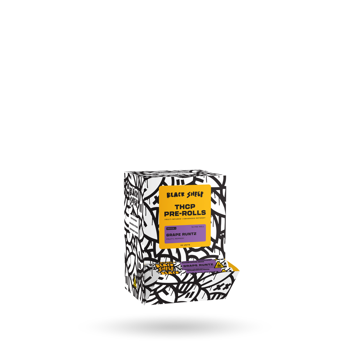 1g Pre-Roll - BKS THCP - Grape Runtz (Indica) - 24pk