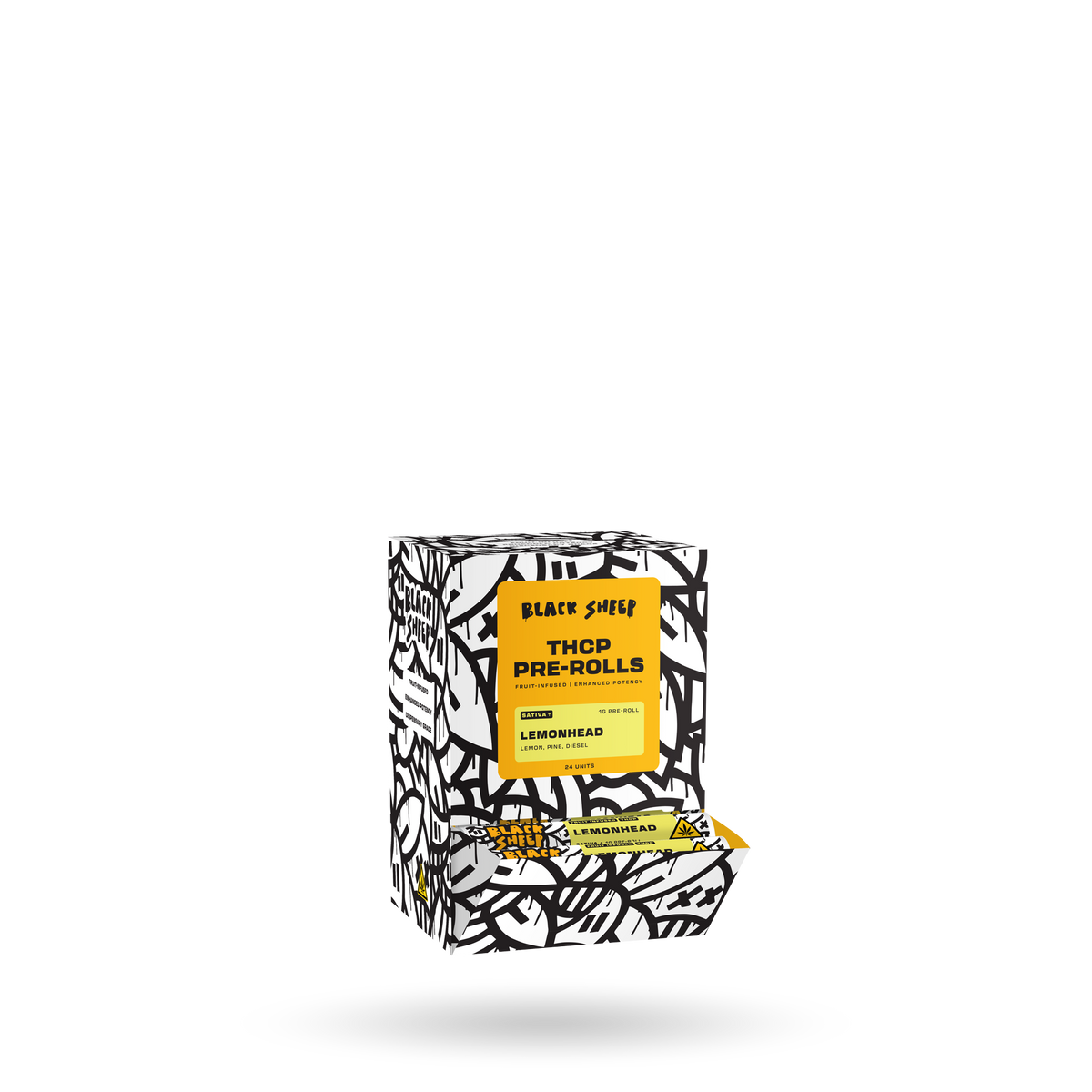 1g Pre-Roll - BKS THCP - Lemonhead (Sativa) - 24pk