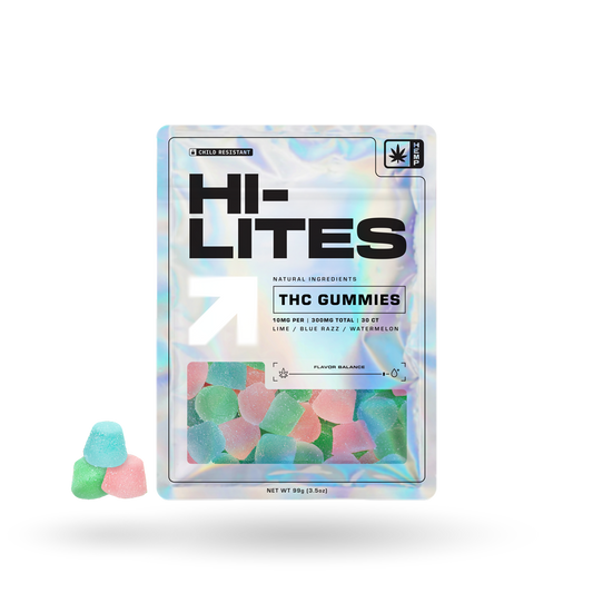 30ct Hi-Lites D9 Gummies 6 Pack: Fruit Blast