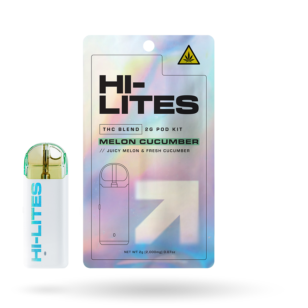 THC Blend Pod Starter Kit: Melon Cucumber 2g - 6 Pack