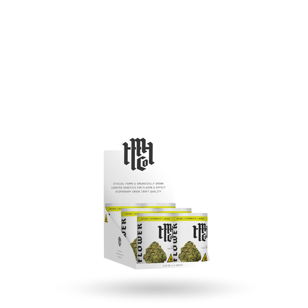 THCa Flower: Eternity (Sativa), 1/8oz - 6pk