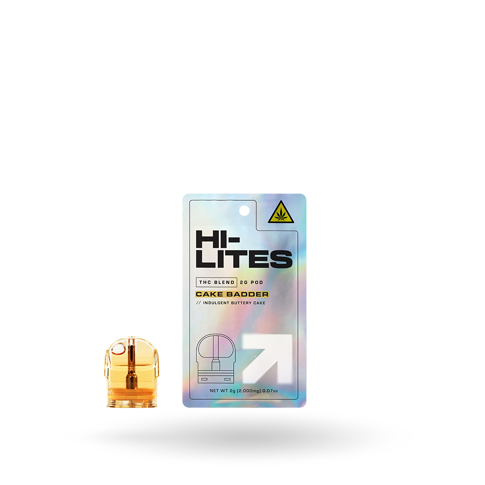 THC Blend Pod Refill: Cake Badder 2g - 6 Pack