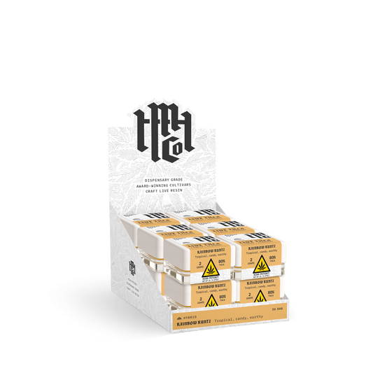 2g Modern Herb Co THCa Live Resin Diamonds Dab 12 Pack: Rainbow Runtz (Hybrid)