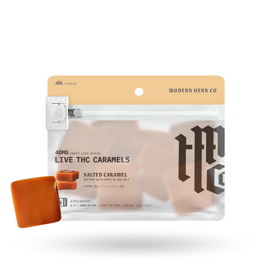 8ct Modern Herb Co Live D9 Caramel 12 Pack: Anytime