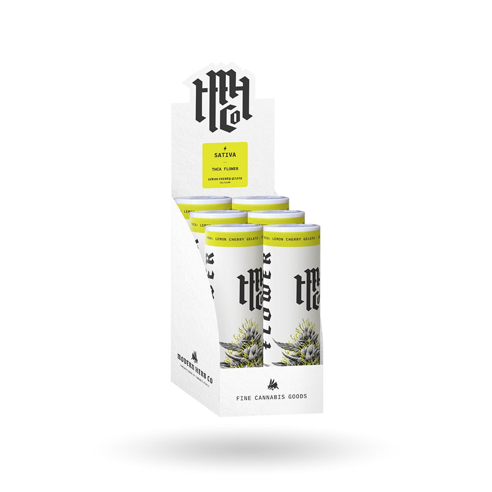 7g Modern Herb Co Live THCa Indoor Flower 6 Pack: Sativa, Sour Diesel