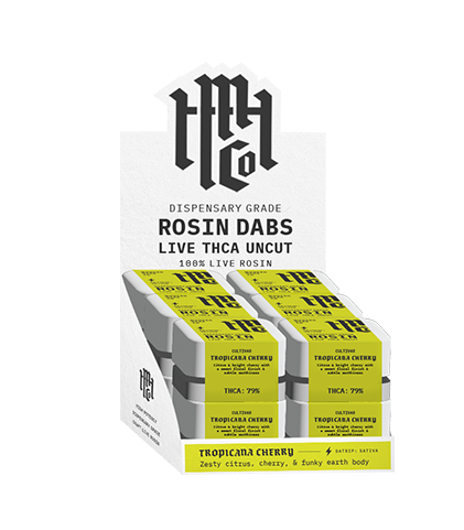 1g Modern Herb Co Live THCa Rosin Dab 12 Pack: Daytrip Tropicanna Cherry