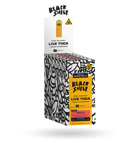 2g Pod Kit - BKS Liquid Diamonds - Cherry Pie (Hybrid) - 6pk