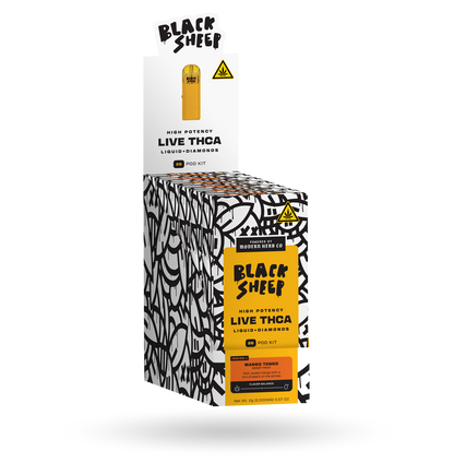 2g Black Sheep Liquid Diamonds Pod Kit 6 Pack: Mango Tango (Indica)