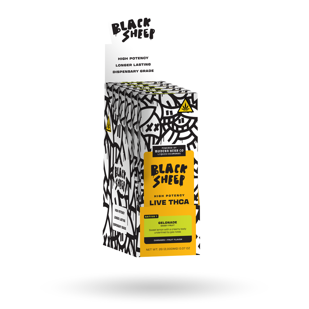 Liquid Diamonds Disposable: Gelonade (Sativa) 2g - 6 pack