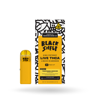 2g Black Sheep Liquid Diamonds Pod Kit 6 Pack: Tropicana Cookies (Sativa)