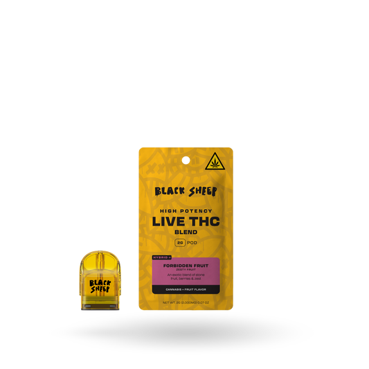 Live THC Blend Pod Refill: Forbidden Fruit, 2g - 6pk