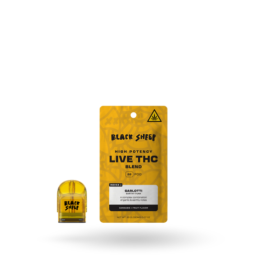 Live THC Blend Pod Refill: Garlotti, 2g - 6pk