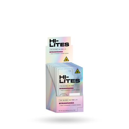 THC Blend Pod Refill: Strawnana 2g - 6 Pack