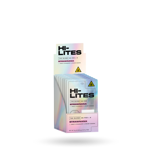 THC Blend Pod Refill: Strawnana 2g - 6 Pack