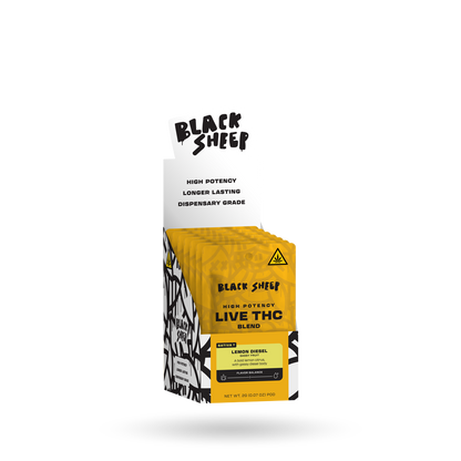 Live THC Blend Pod Refill: Lemon Diesel, 2g - 6pk