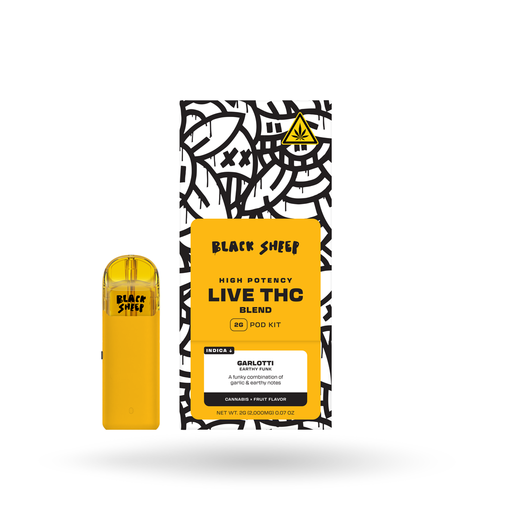 Live THC Blend Pod Kit: Garlotti, 2g - 6pk