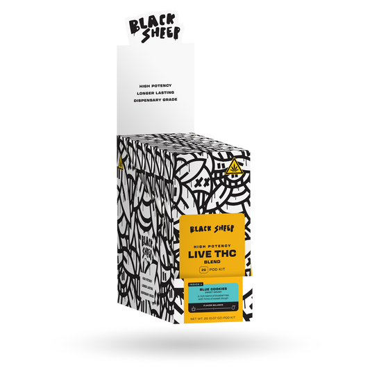 Live THC Blend Pod Kit: Blue Cookies, 2g - 6pk