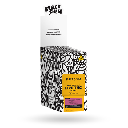 Live THC Blend Pod Kit: Forbidden Fruit, 2g - 6pk