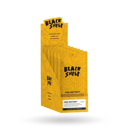 1ct Pod Battery - BKS - 6ct Display Pack