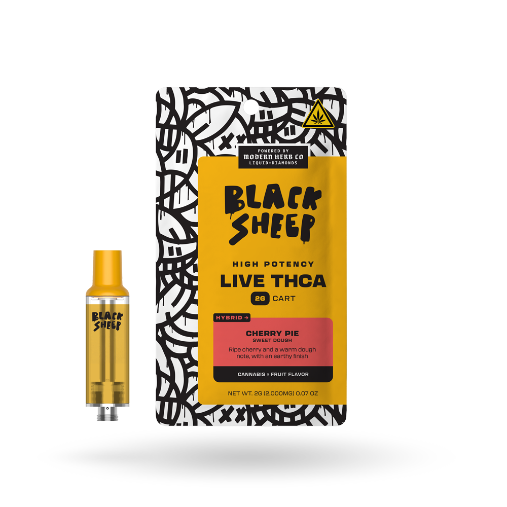 Liquid Diamonds Vape Cartridge: Cherry Pie (Hybrid), 2g - 6pk
