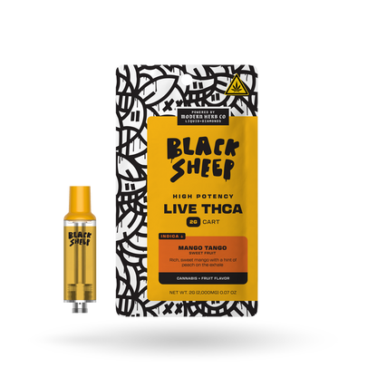 Liquid Diamonds Vape Cartridge: Mango Tango (Indica), 2g - 6pk