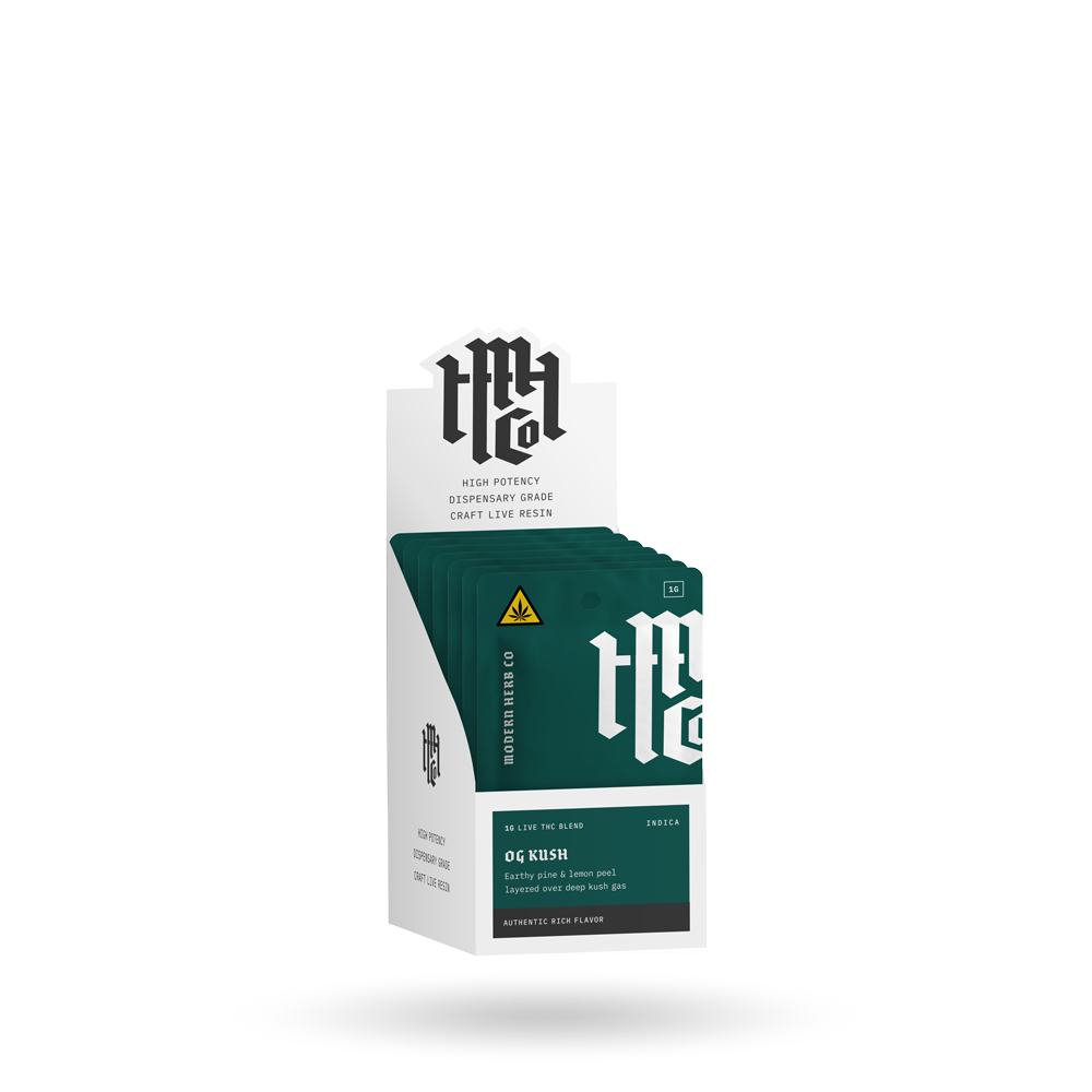 Live THC Pod Refill: OG Kush (Indica), 1g - 6pk