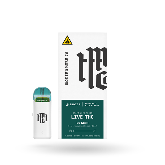 0.5g Pod Starter Kit - MHC Live THC - OG Kush (Indica) - 6ct