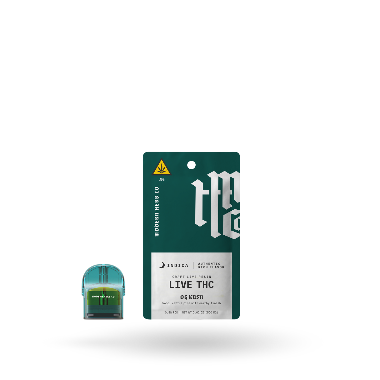0.5g Pod Refill - MHC Live THC - OG Kush (Indica) - 6ct
