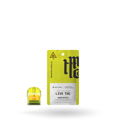 0.5g Pod Refill - MHC Live THC - Sour Diesel (Sativa) - 6ct