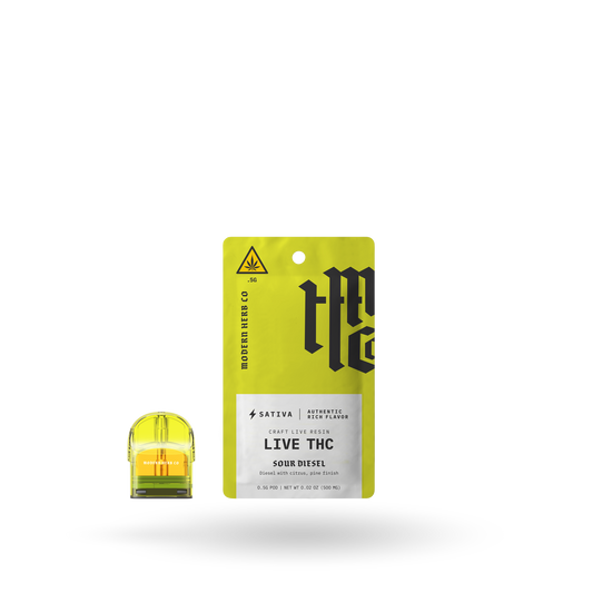 0.5g Pod Refill - MHC Live THC - Sour Diesel (Sativa) - 6ct