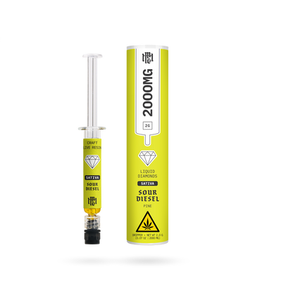 THCa Dripper Liquid Diamonds: Sour Diesel (Sativa) 2g, 6pk