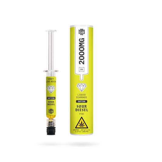 Liquid Diamonds Dripper: Sour Diesel (Sativa) 2g, 6pk