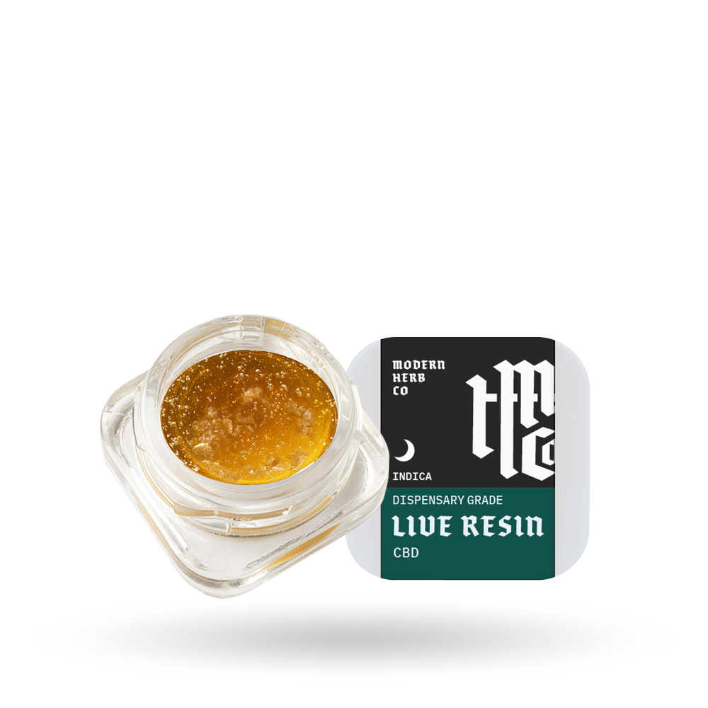 Live Resin CBD Dab: Pineapple Kush (Indica), 2g - 6pk