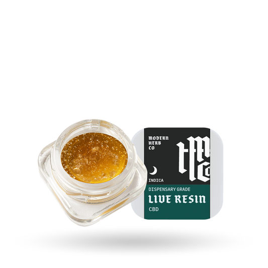 Live Resin CBD Dab: Pineapple Kush (Indica), 2g - 6pk