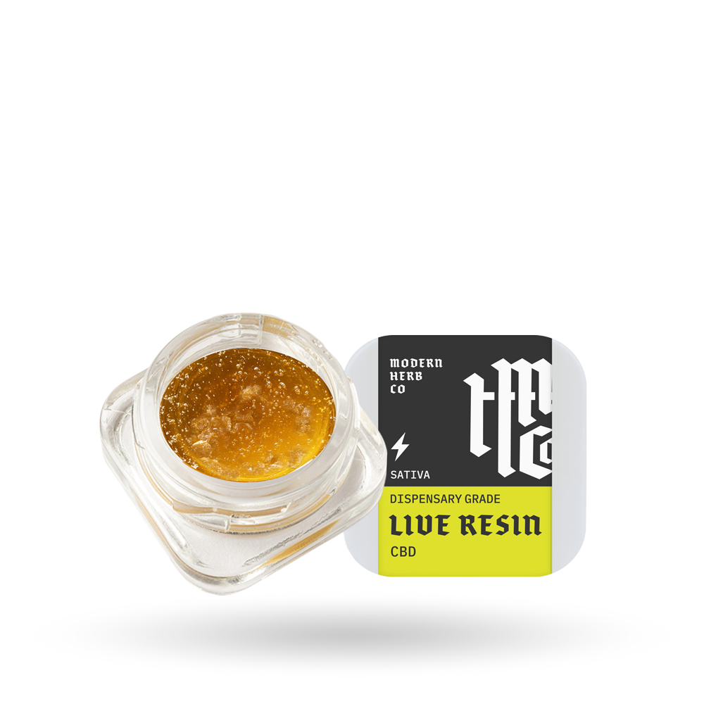 Live Resin CBD Dab: Hawaiian Haze (Sativa), 2g - 6pk