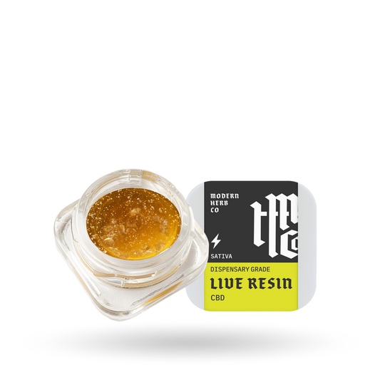 Live Resin CBD Dab: Hawaiian Haze (Sativa), 2g - 6pk