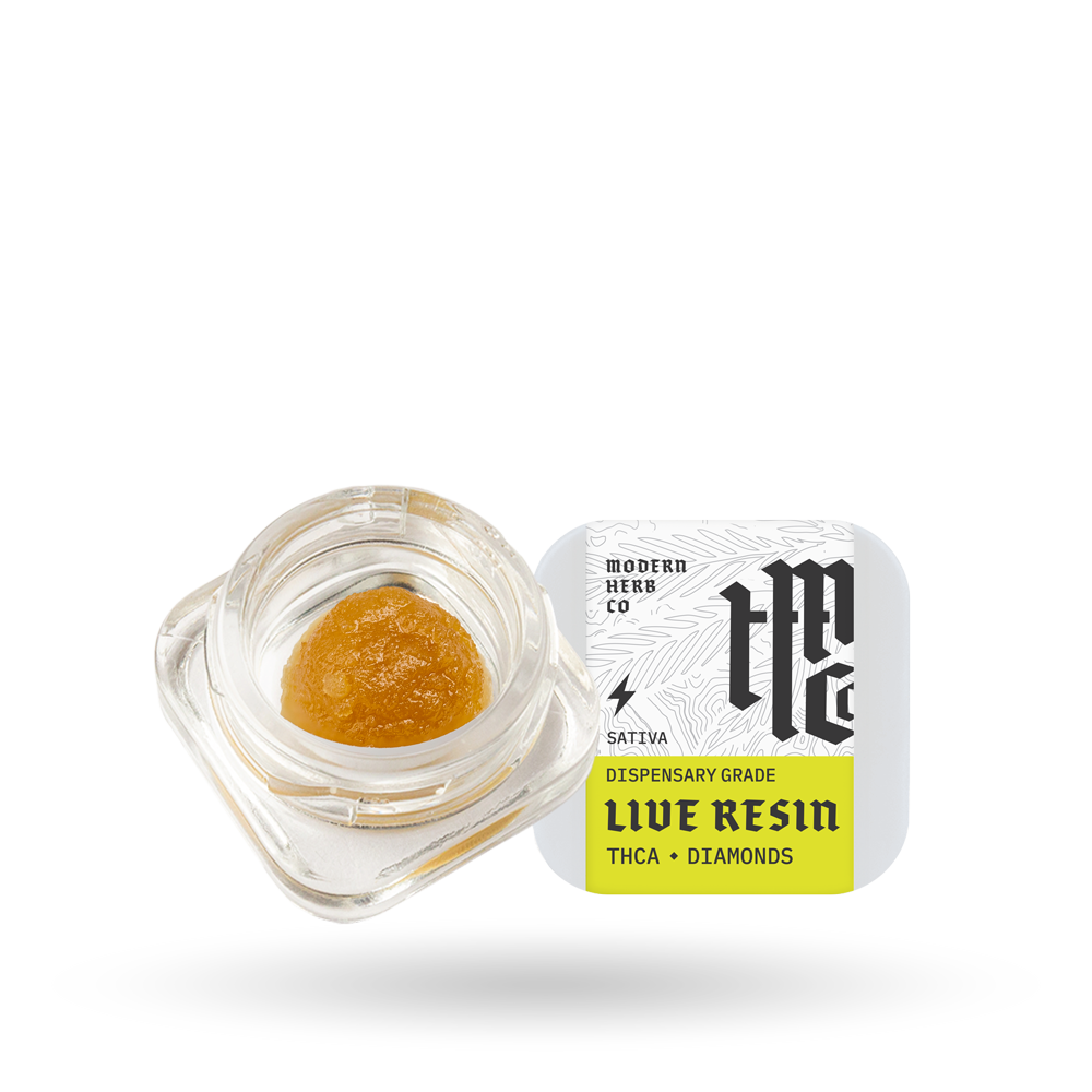 THCa Live Resin Diamonds Dab: Jack Herer (Sativa), 2g - 6pk