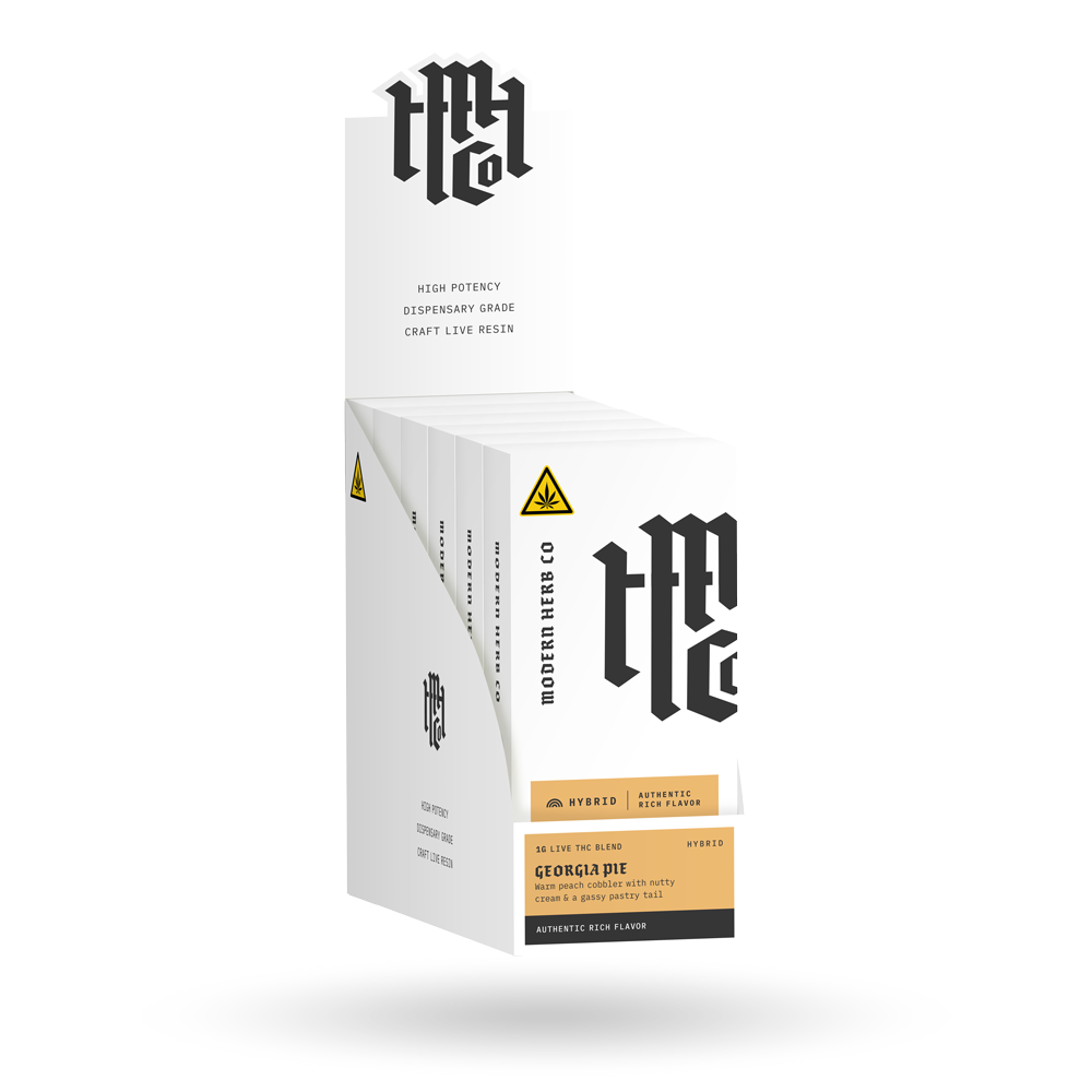 Live THC Pod Starter Kit: Georgia Pie (Hybrid), 1g - 6pk