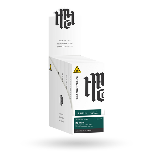 Live THC Pod Starter Kit: OG Kush (Indica), 1g - 6pk