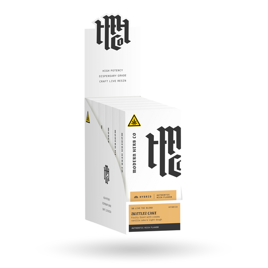 Live THC Pod Starter Kit: Zkittlez Cake (Hybrid), 1g - 6pk