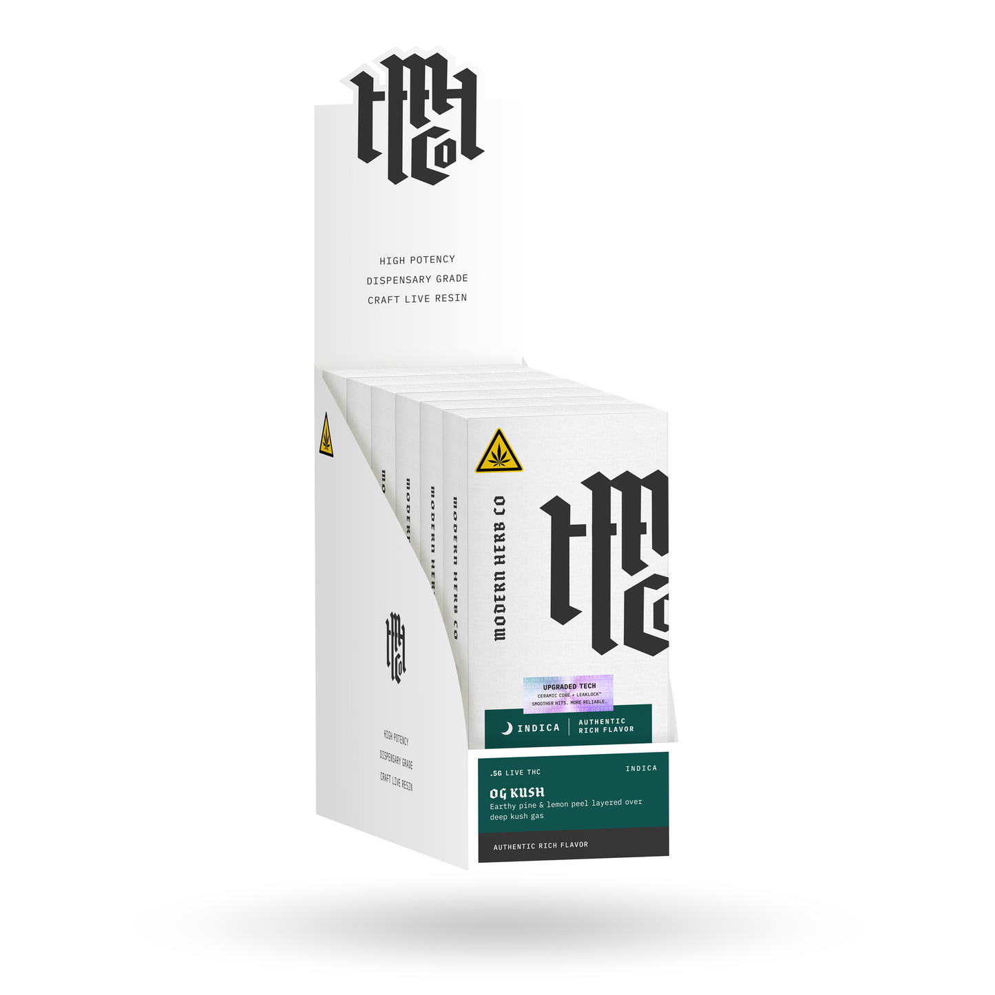0.5g Pod Starter Kit - MHC Live THC - OG Kush (Indica) - 6ct