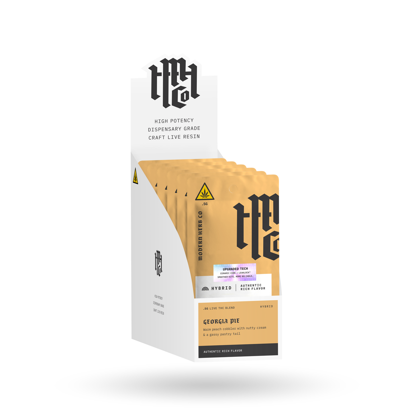 0.5g Pod Refill - MHC Live THC - Georgia Pie (Hybrid) - 6ct
