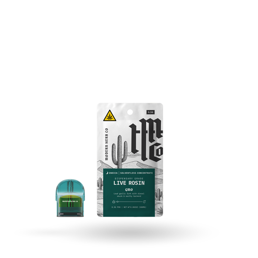 THCa Rosin Pod: GMO (Indica) 0.5g, 6pk