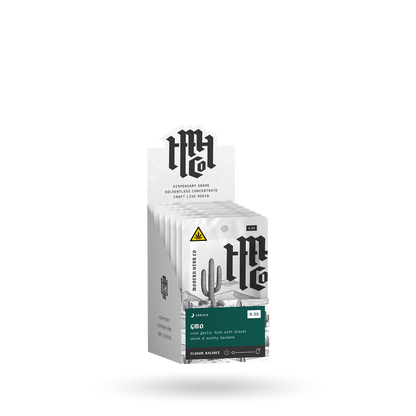 THCa Rosin Pod: GMO (Indica) 0.5g, 6pk